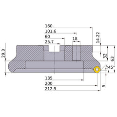 ‎WSX445-200C08NR MILL