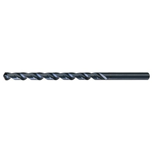 3/16″ RHS / RHC HSS 118 Degree Notched Point Extra Length Drill - Steam Oxide - Exact Industrial Supply