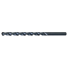 3/16″ RHS / RHC HSS 118 Degree Notched Point Extra Length Drill - Steam Oxide - Exact Industrial Supply