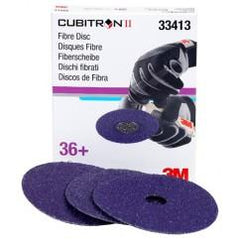 5 x 7/8 - 36+ Grit - Fibre Disc - Exact Industrial Supply