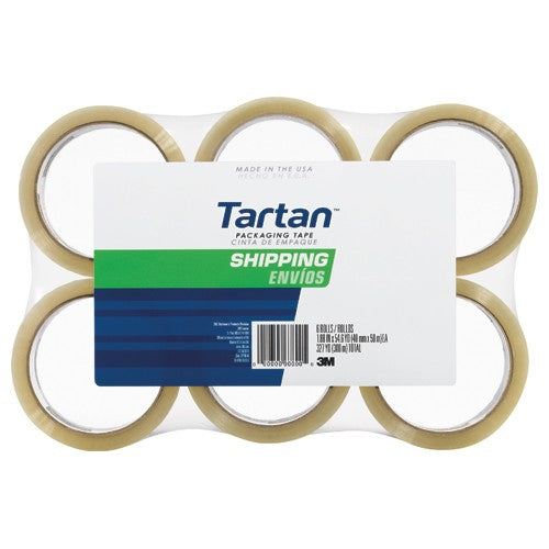 ‎Tartan Packaging Tape 3710L-6 1.88″ × 109 yd (48 mm × 100 m) - Exact Industrial Supply