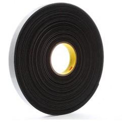 1X36 YDS 4516 BLACK VINYL FOAM TAPE - Exact Industrial Supply