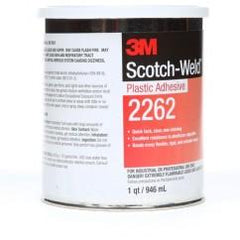 HAZ03 1 QT PLASTIC ADHESIVE - Exact Industrial Supply