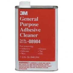 HAZ08 1 QT ADHESIVE CLEANER - Exact Industrial Supply