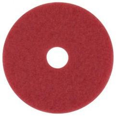 24 RED BUFFER PAD 5100 - Exact Industrial Supply