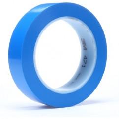 List 471 1" x 36 yds Vinyl Tape - Blue - Exact Industrial Supply