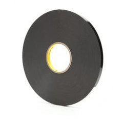 1/2X72 YDS 4929 BLACK 3M VHB TAPE - Exact Industrial Supply