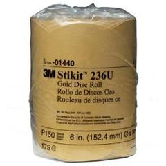6 - P150 Grit - 236U Disc Roll - Exact Industrial Supply