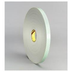 List 4008 3/4" x 7 yds Double Coated Urethane Foam Tape - Off White - Exact Industrial Supply