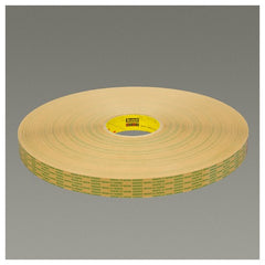 3M Adhesive Transfer Tape Extended Liner 465XL Translucent 1/2″ × 60 yd 2 mil - Exact Industrial Supply