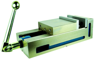 Plain NC/CNC Precision Machine Vise - 6" Jaw Width - Exact Industrial Supply