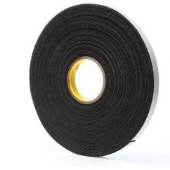3/4X36 YDS 4516 BLACK VINYL FOAM - Exact Industrial Supply