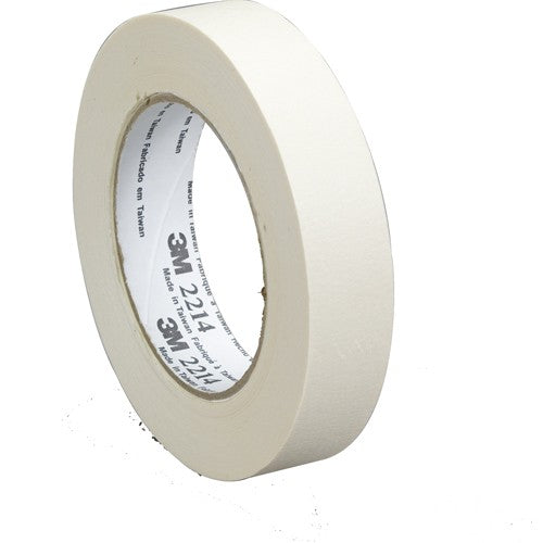 24 mm × 55 m Paper Masking Tape Tan Alt Mfg # 26075 - Exact Industrial Supply