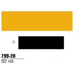 1/2X50' REFLECT STRIPING TAPE YLW - Exact Industrial Supply