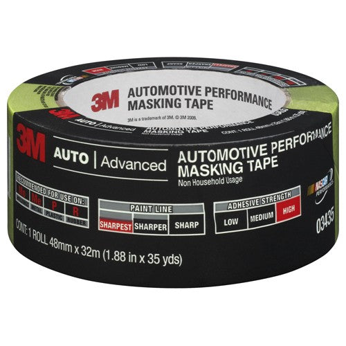 3M Automotive Performance Masking Tape 03435 48 mm × 32 m - Exact Industrial Supply