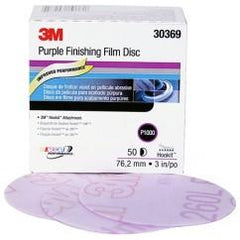 3 - P1000 Grit - 30369 Film Disc - Exact Industrial Supply