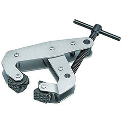 T-Handle Deep Throat Clamp - 2″ Throat Depth, 2 1/2″ Max. Opening - Exact Industrial Supply
