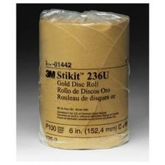6 - P100 Grit - 236U Disc Roll - Exact Industrial Supply