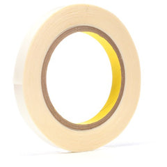 3M Double Coated Tape 444 Clear 1/2″ × 36 yd 3.9 mil - Exact Industrial Supply