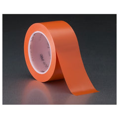 3M Vinyl Tape 471 Orange 3/4″ × 36 yd 5.2 mil - Exact Industrial Supply