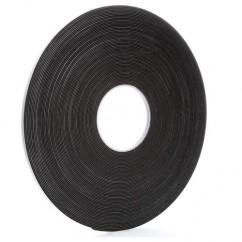 1/4X36 YDS 45168 BLACK VINYL FOAM - Exact Industrial Supply