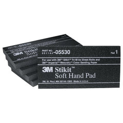 ‎3M Stikit Soft Hand Pad 05530 2-3/4″ × 5-1/2″ × 3/8″ - Exact Industrial Supply