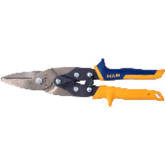 1 3/8″ Blade Length-10″ Overall Length - Straight Cutting - Aviation Snips - Exact Industrial Supply