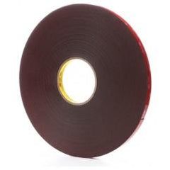 List 5925 1/2" x 72 yds VHB Acrylic Foam Tape - Black - Exact Industrial Supply