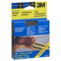 3M Safety-Walk Slip Resistant Tape 610B-R1X180 1″ × 15 ft Black - Exact Industrial Supply