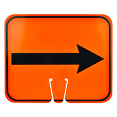 Cone Sign Arrow right - Exact Industrial Supply