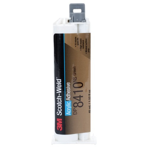 3M Scotch-Weld Acrylic Adhesive DP8410NS Green 45 mL Duo-Pak - Exact Industrial Supply