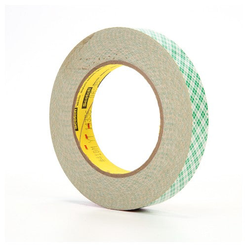 3M Double Coated Paper Tape 410M Natural 3/4″ × 36 yd 5 mil - Exact Industrial Supply