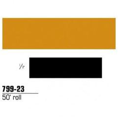 1/2X50' REFLECT STRIPING TAPE GOLD - Exact Industrial Supply