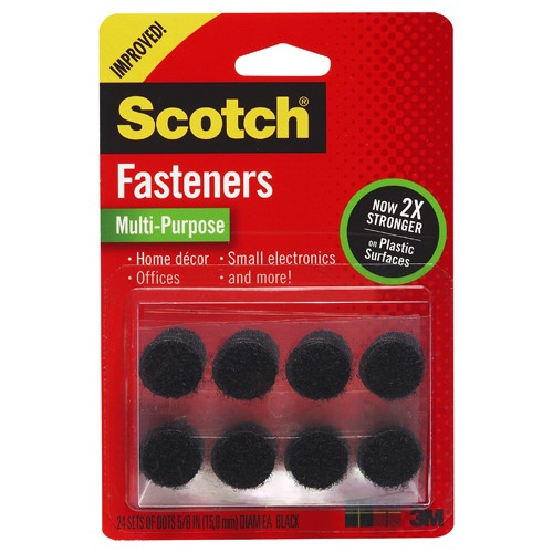 Scotch Indoor Fasteners RF7061X 5/8″ × 5/8″ (15 8 mm × 15 8 mm) - Exact Industrial Supply