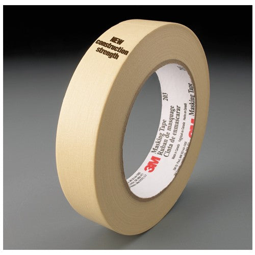 3M General Purpose Masking Tape 203 Beige 72 mm × 55 m 4.7 mil - Exact Industrial Supply