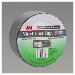 3M Vinyl Duct Tape 3903 Gray 2″ × 50 yd 6.5 mil 2 Individually Wrapped Conveniently Packaged - Exact Industrial Supply