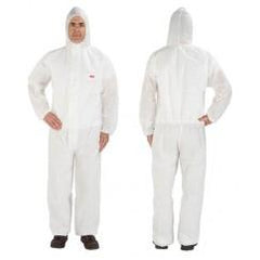 4515 3XL WHITE DISPOSABLE COVERALL - Exact Industrial Supply