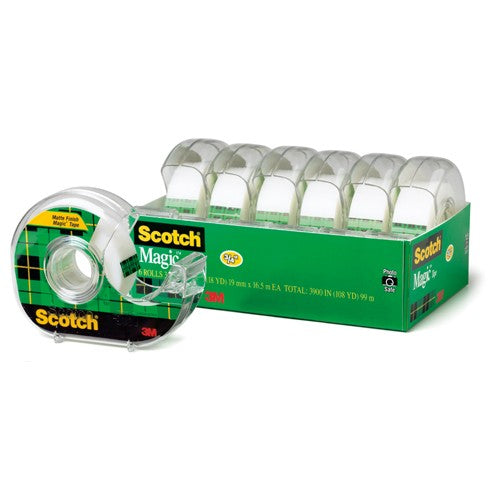 Scotch Magic Tape 6122MP 3/4″ × 650″ - Exact Industrial Supply