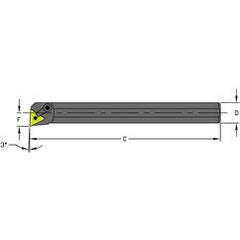 S20U MTUNR3 Steel Boring Bar - Exact Industrial Supply