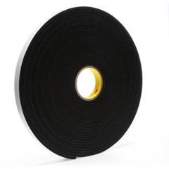 1X18 YDS 4504 BLACK VINYL FOAM TAPE - Exact Industrial Supply