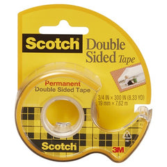 Scotch Magic Double Sided Tape 237 3/4″ × 300″ × 0″ (19 mm × 7.62 m) - Exact Industrial Supply