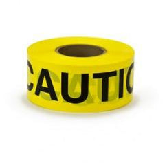 12-1/2X6-1/2 BARRICADE CAUTION HIGH - Exact Industrial Supply