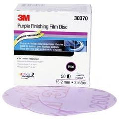 3 - P800 Grit - 30370 Film Disc - Exact Industrial Supply