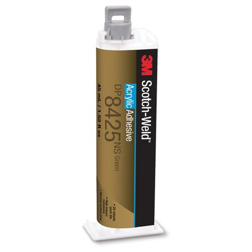 3M Scotch-Weld Acrylic Adhesive DP8425NS Green 45 mL Duo-Pak - Exact Industrial Supply