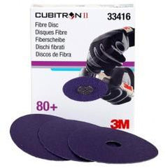 5 x 7/8 - 80+ Grit - Fibre Disc - Exact Industrial Supply
