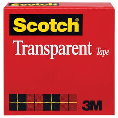 Scotch Transparent Tape 600 1/2″ × 2592″ (12 7 × 65 8 m) - Exact Industrial Supply