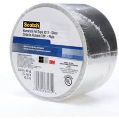 2.83X50 YDS 3311 SLV ALUM FOIL TAPE - Exact Industrial Supply