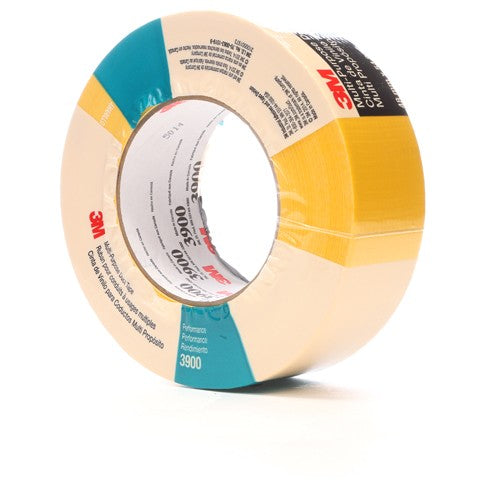 3M Multi-Purpose Duct Tape 3900 Yellow 48 mm × 54.8 m 8.1 mil Individually Wrapped - Exact Industrial Supply