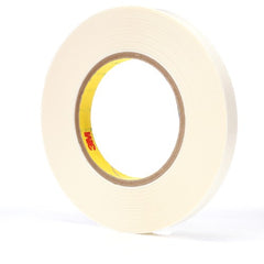 3M Double Coated Tape 9579 White 1/2″ × 36 yd 9 mil - Exact Industrial Supply