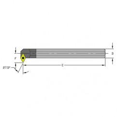 E12S SDNCR3 Solid Carbide Boring Bar w/Coolant - Exact Industrial Supply